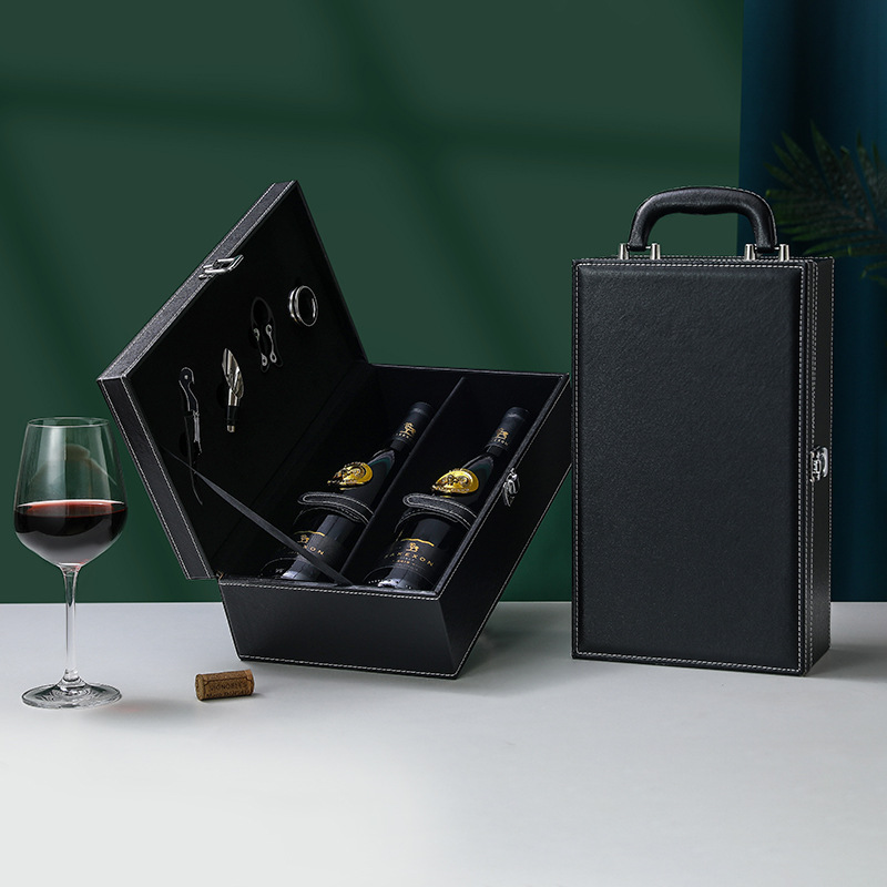 Custom bottle wine·box packaging_wine packaging box factory