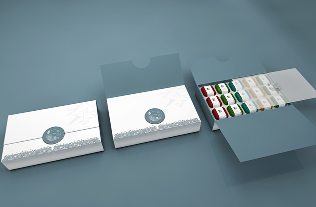 绿豆糕包装设计盒